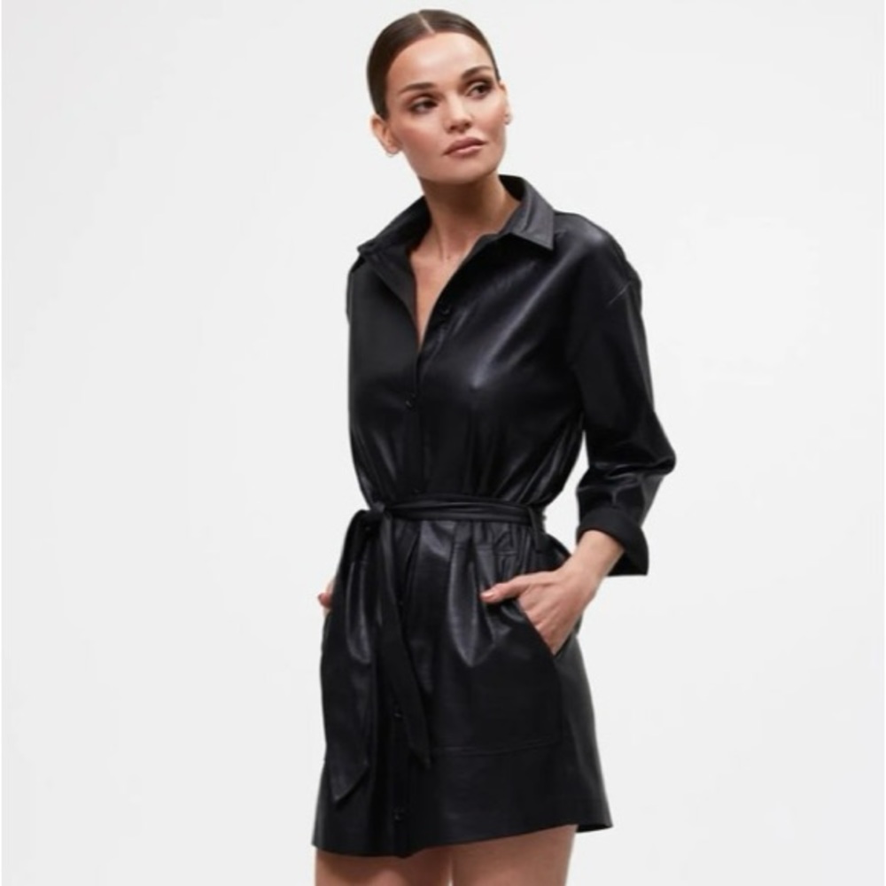 n:philANTHROPY faux leather Black Size XS